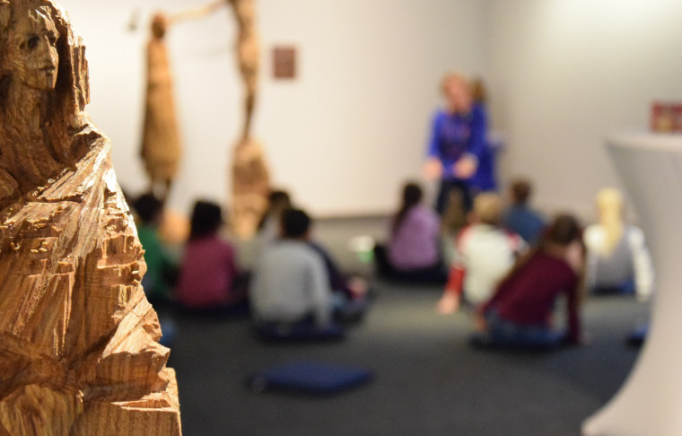 Kinderprogramm direkt in der Ausstellung | Foto: Stadtmuseum Amberg